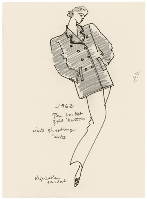 yves saint laurent iconic designs|yves saint laurent sketches.